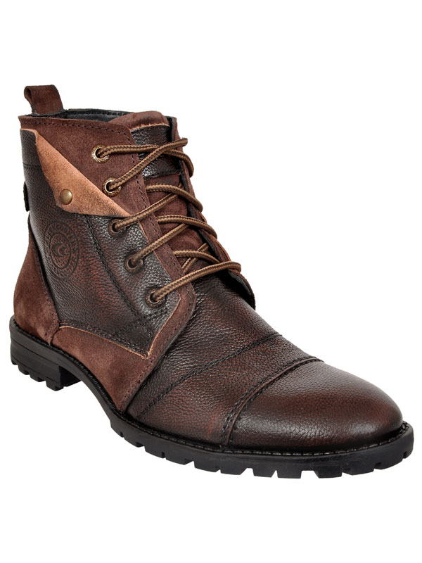Genuine Leather Boots For Men - Allen Cooper | Most Comfortable Shoes ...