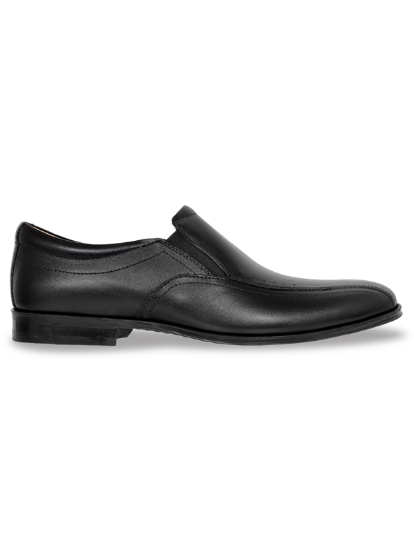 Men's Black Genuine Leather Formal Shoes - Allen Cooper | Most ...