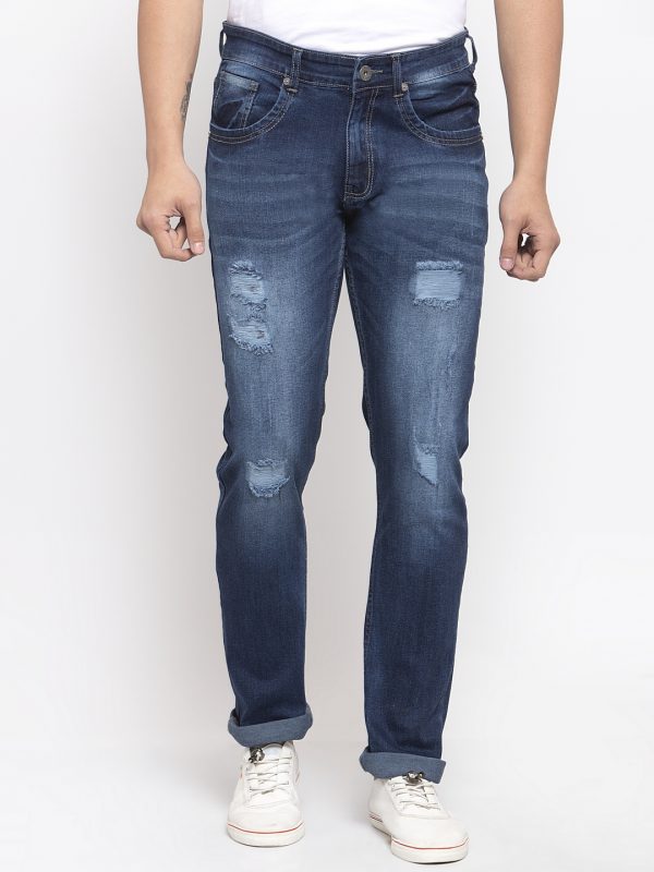 Damage Jeans For Mens - Buy Men's damage jeans online Allen cooper