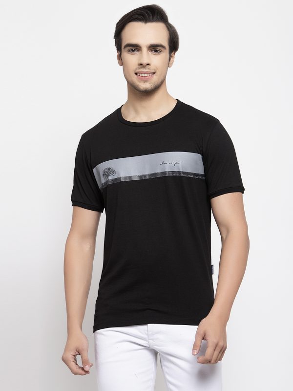 Black t-shirt For men