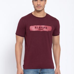 Maroon T-shirts For Mens