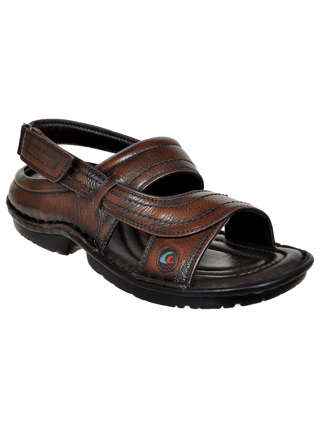 Leather sandals Marimekko Navy size 40 EU in Leather - 25139671