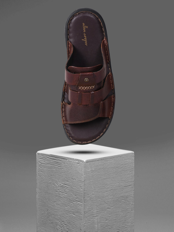 Black Leather Multi Strap Single Toed Sandals for Men - Mardi Gras-anthinhphatland.vn